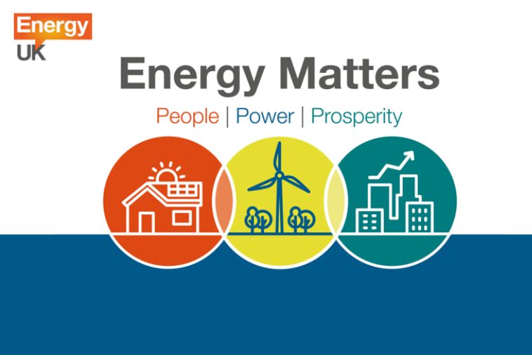 Energy Matters Manifesto symbols and energy uk logo